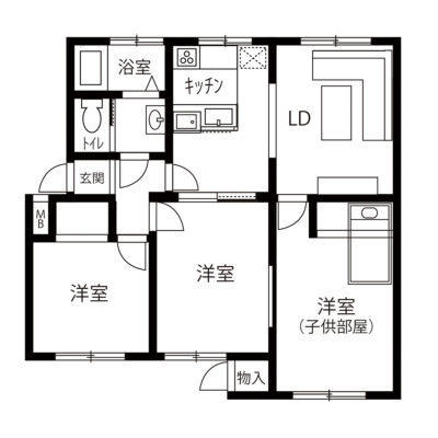 遊び心を取り入れたレトロな空間〜団地リノベーション〜